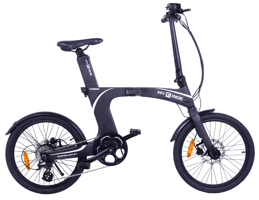 My E Ride Lightweight Folding Electric Bike